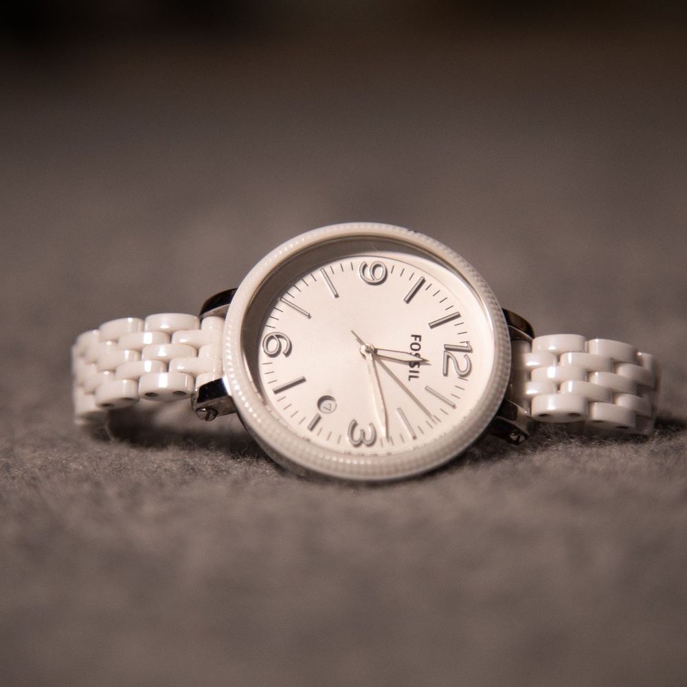 Women's White Watch